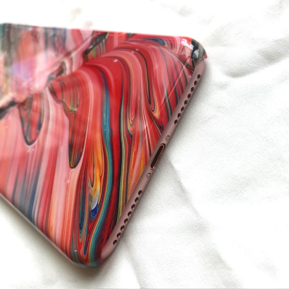 ⚠️Clearance iPhone X/XS/7/8/Plus Oil Paint Case - Picture 7 of 8